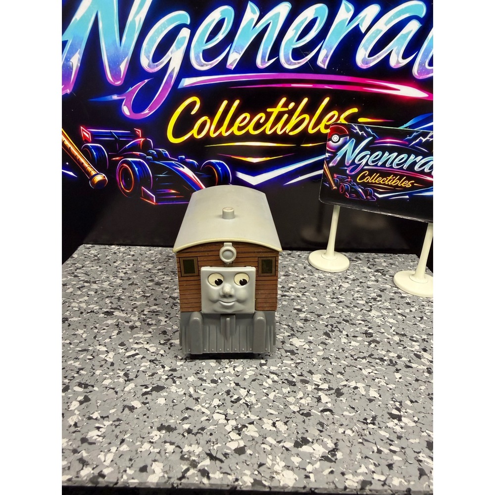 Thomas & Friends Toby the Tram Engine Brown Plastic Toy Train Number 7